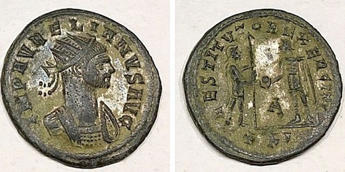 Antoniniano aureliano - , di