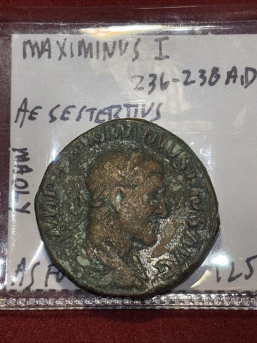 Sesterzio romano bronzo - in,