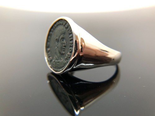 Anello argento 925 moneta - anello,
