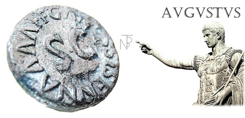 Antica roma apronius - antica, (augusto)