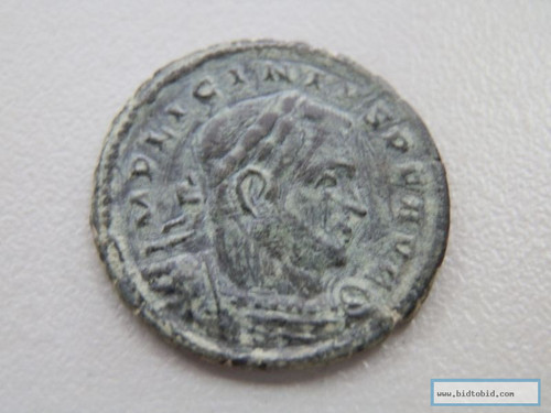 Moneta romana costantino - moneta,