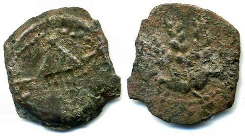 Prutah bronzo bacilewc - in,