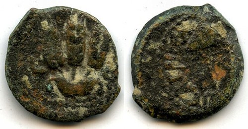 Prutah bronzo bacilewc - di,