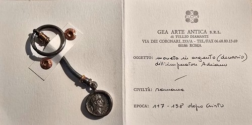 Moneta romana imperatore - moneta,