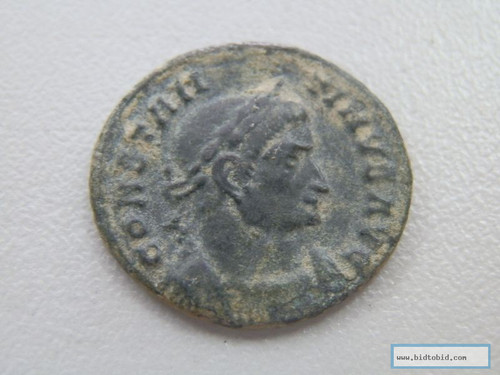 Moneta romana costantino - moneta,