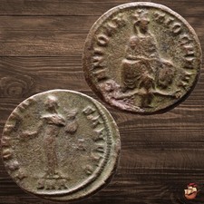 Moneta tardo romana - Follis -