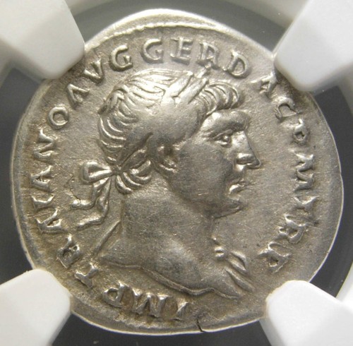 Trajan denarius 98 - ar,