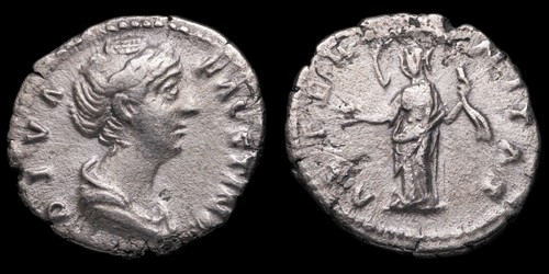 Diva faustina denario - denario,