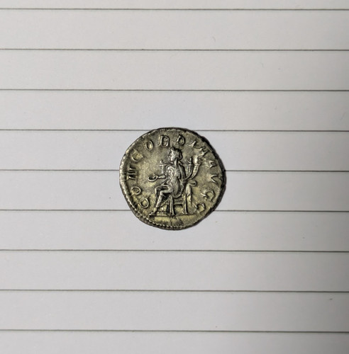 Antica moneta romana otacilia - moneta,