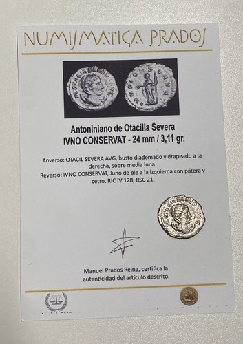 Moneta romana antoniano - moneta,