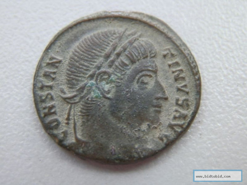 Moneta romana costantino - moneta,